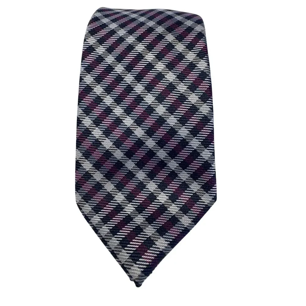 Dockers Men's Narrow Plaid & Striped Neck Tie